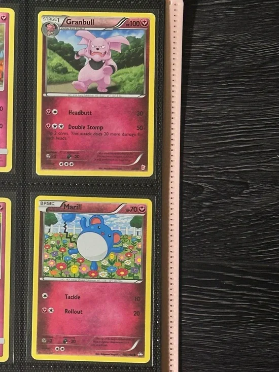 Pokémon Cutie Cards Fairy Type - 9 Cards Non-holo - Picture 3 of 7